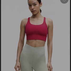 Women's Red Strappy Bralette